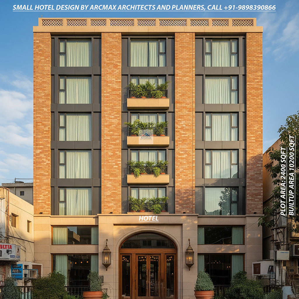 Best Architects in India for small Hotel design and planning