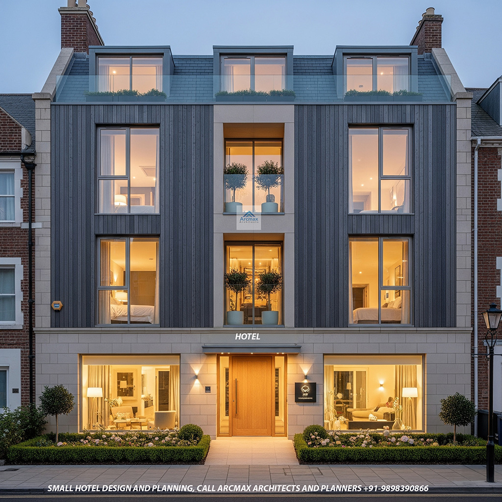 Best architects in delhi for small hotel design and planning