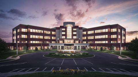 Cancer Hospital Building Mockup design and Planning anywhere in the world