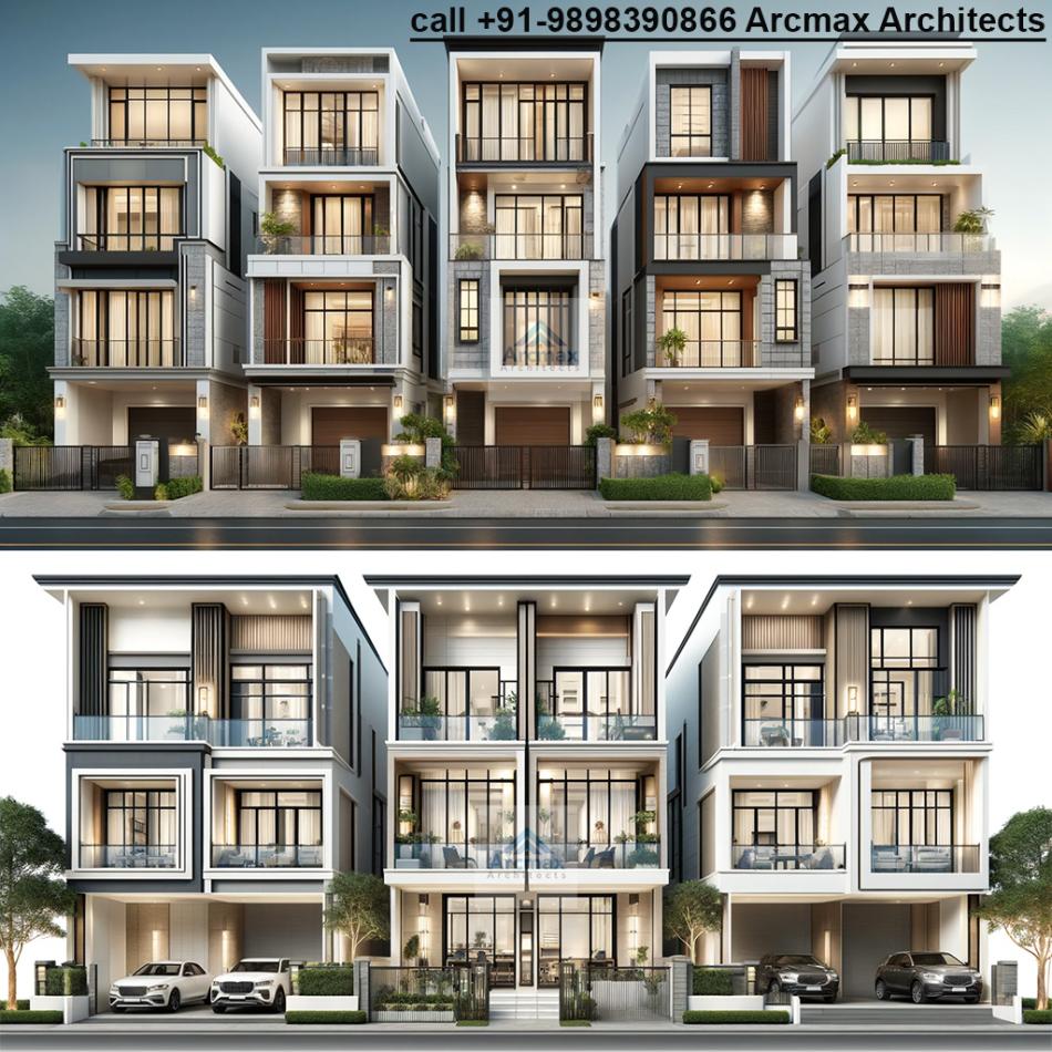 Row House Duplex Design architects in bangalore india