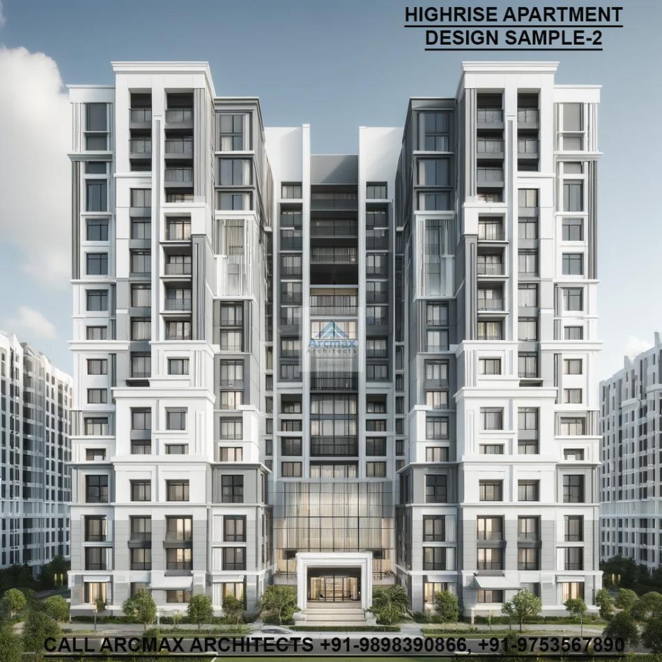Highrise apartment design architects in Hyderabad