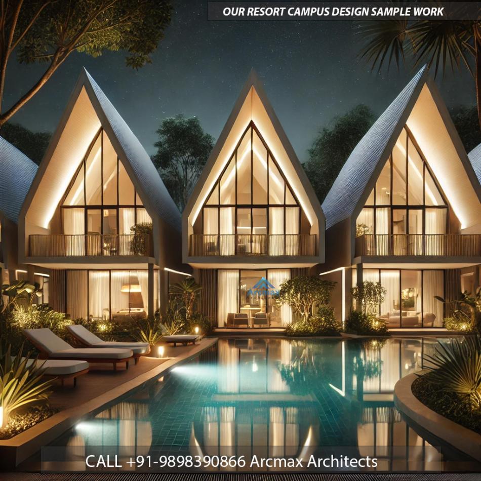 Best architects in Indore for resort design and planning arcmax architects