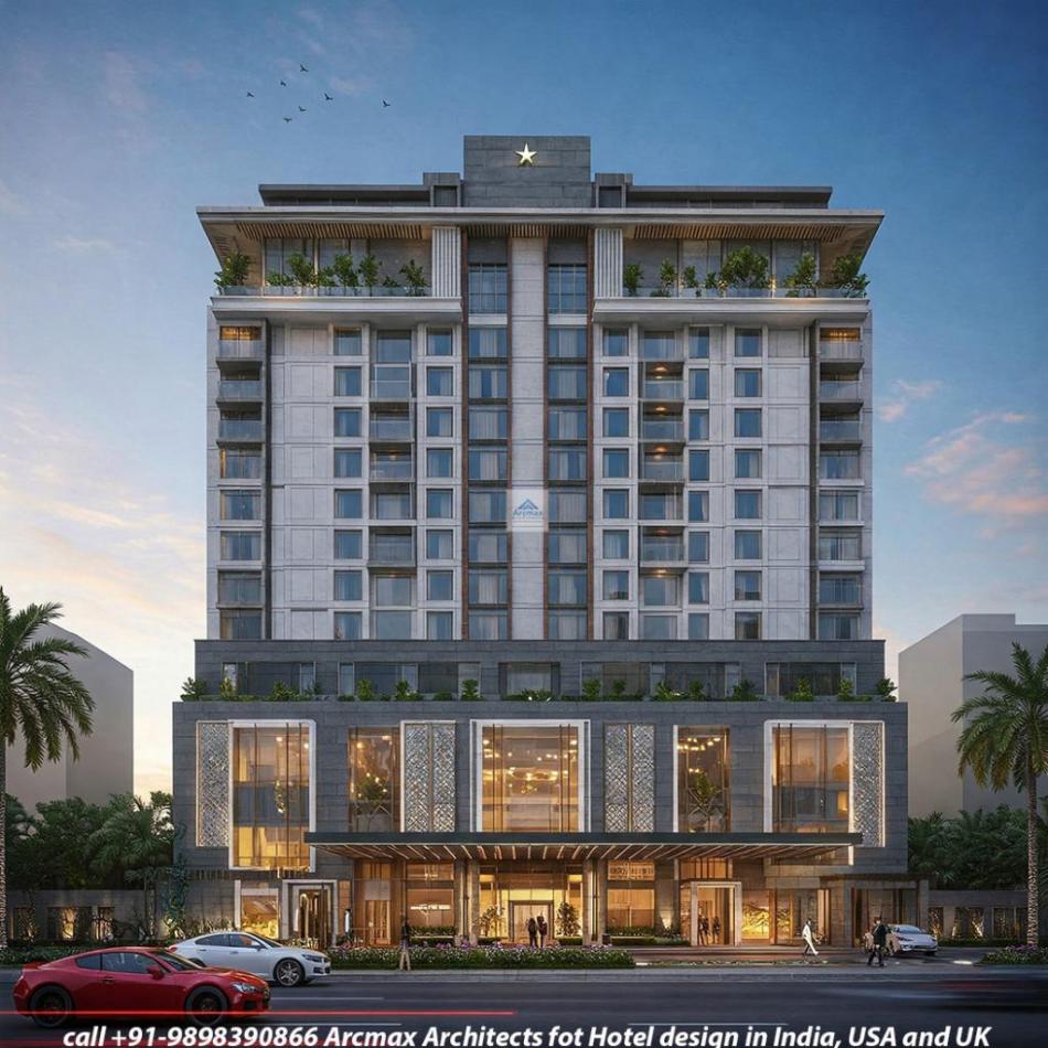 5 Star Hotel design and planning architects in india, United states and united kingdom